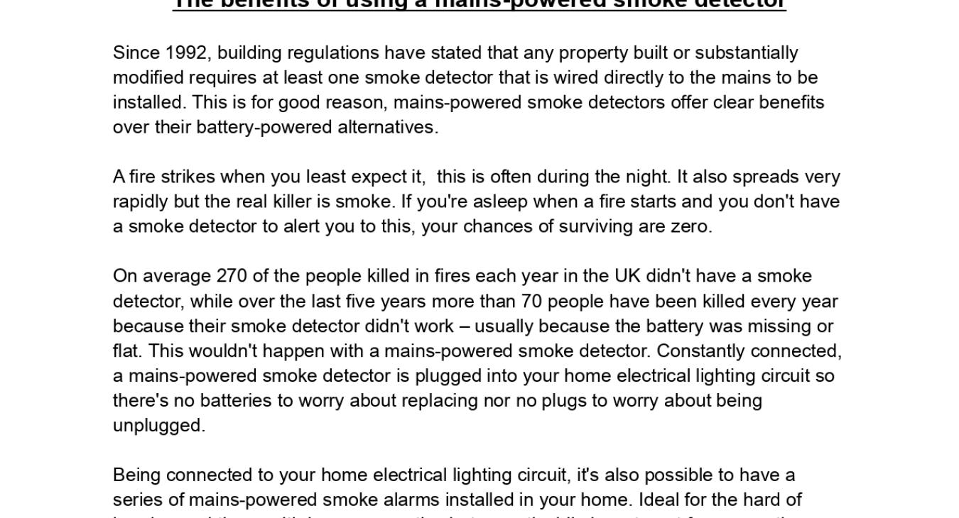 Smoke Detectors