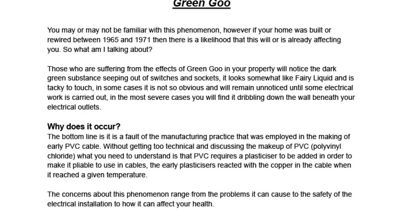 Green Goo