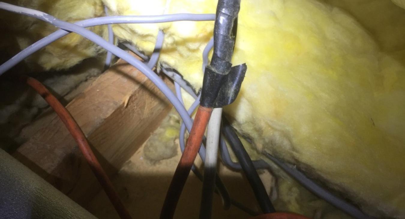 Joints should be in a junction box